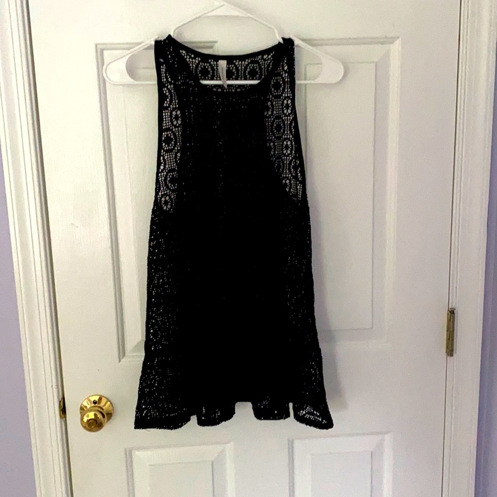 A very light swimsuit coverups